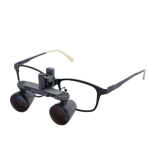 Occhiali binoculari con sistema ribaltabile - IFL - Illuco Corporation - con montatura
