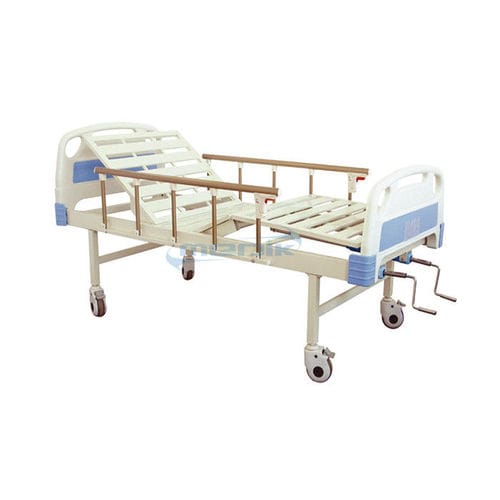 Letto da ospedale - YA-M2-6 - Zhangjiagang Medi Medical Equipment - manuale / ad altezza fissa / con rotelle