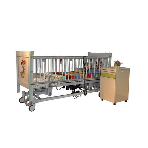 Letto da ospedale - YA-PD5-3 - Zhangjiagang Medi Medical Equipment - elettrico / pediatrico / ad altezza regolabile
