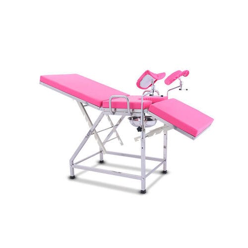 Lettino per visita ginecologica - MC-C03S - Zhangjiagang Medi Medical Equipment - manuale / con schienale regolabile / ergonomico