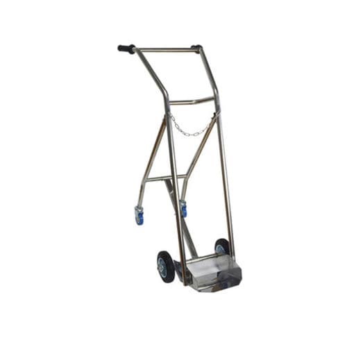 Carrello medico - MK-S35 - Zhangjiagang Medi Medical Equipment - per strumenti / portabombole di ossigeno / di trasporto