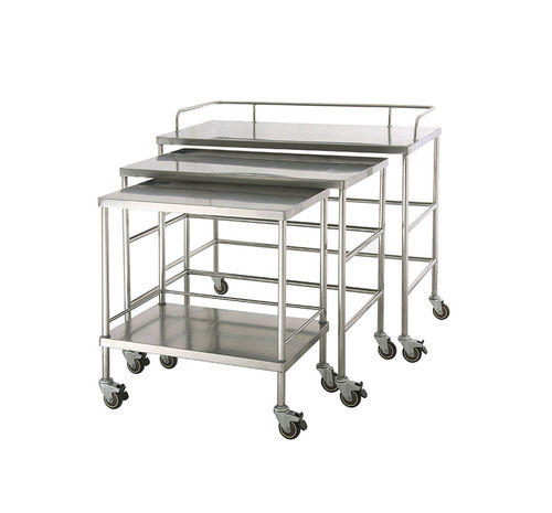 Carrello ospedaliero - MK-S01 - Zhangjiagang Medi Medical Equipment - per strumenti / per trattamenti / in acciaio inossidabile