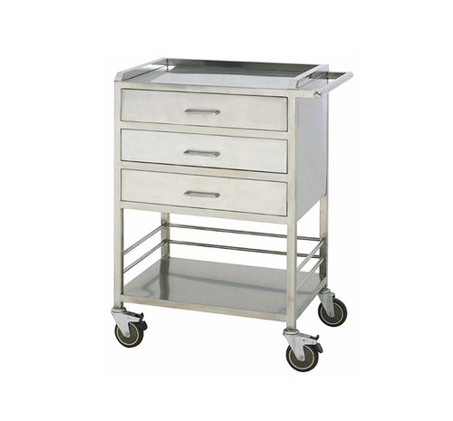 Carrello medico - MK-S25 - Zhangjiagang Medi Medical Equipment - per farmaci / per trattamenti / in acciaio inossidabile
