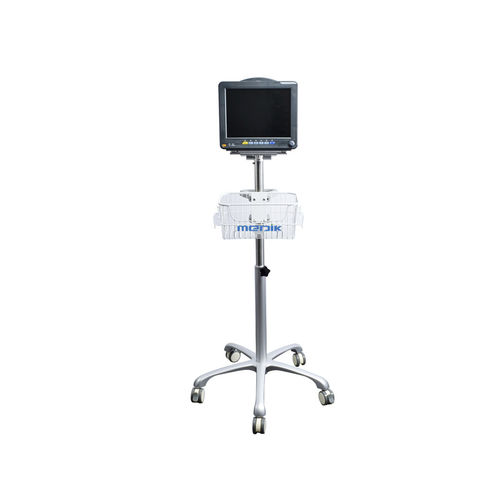 Carrello medico - MK-IS07 - Zhangjiagang Medi Medical Equipment - per monitor / multifunzione / con cestello