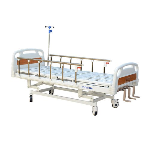 Letto medico - YA-M3-1 - Zhangjiagang Medi Medical Equipment - meccanico / ad altezza regolabile / con sistema di bloccaggio delle ruote