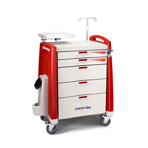 carrello di emergenza - Zhangjiagang Medi Medical Equipment