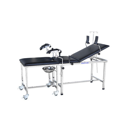 Letto da parto - MC-C10 - Zhangjiagang Medi Medical Equipment - con rotelle / a 3 sezioni