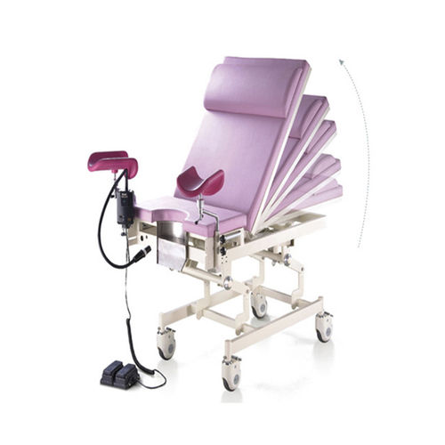 Lettino da visita ginecologico - YA-EC-U05 - Zhangjiagang Medi Medical Equipment - elettrico / ad altezza regolabile / con pedalatore per esercizio ergometrico