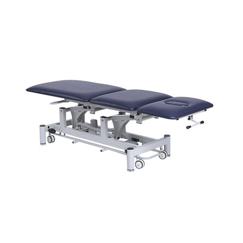 Lettino da visita per fisioterapia - YA-ET-D02 - Zhangjiagang Medi Medical Equipment - elettrico / ad altezza regolabile / con schienale regolabile