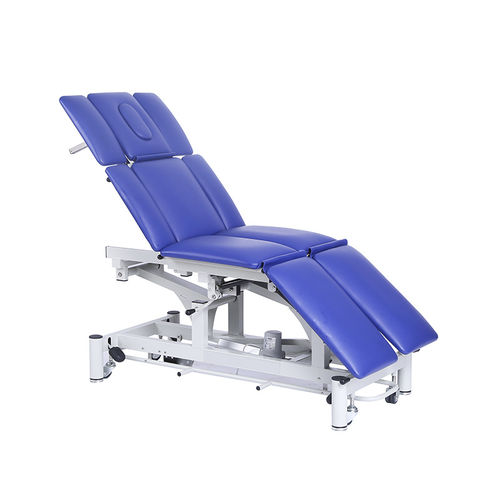 Lettino da visita per fisioterapia - YA-ET-D05 - Zhangjiagang Medi Medical Equipment - elettrico / Trendelenburg / con rotelle