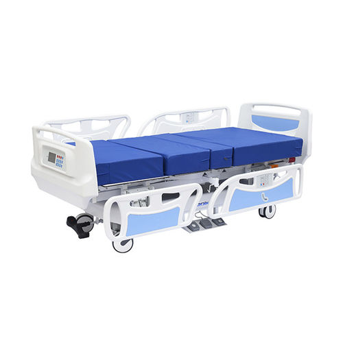 Letto per terapia intensiva - YA-D7-1 - Zhangjiagang Medi Medical Equipment - elettrico / ad altezza regolabile / con rotelle