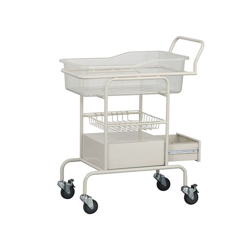 Culla pediatrica ad altezza fissa - MK-B06 - Zhangjiagang Medi Medical Equipment - con rotelle / con scomparti