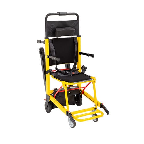 Poltrona barella elettrica - YA-SS06 - Zhangjiagang Medi Medical Equipment - pieghevole / a 3 sezioni / con rotelle