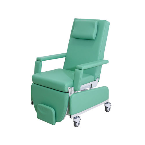Poltrona per emodialisi elettrica - YA-DS-D09 - Zhangjiagang Medi Medical Equipment - a 3 sezioni / con rotelle / Trendelenburg
