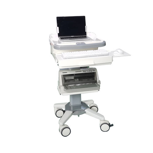 Carrello informatico per pannello PC - MK-PC02 - Zhangjiagang Medi Medical Equipment - ad altezza regolabile