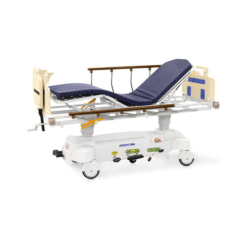 Barella con carrello da trasporto - YA-PS07B - Zhangjiagang Medi Medical Equipment - idraulica / Trendelenburg / ad altezza regolabile