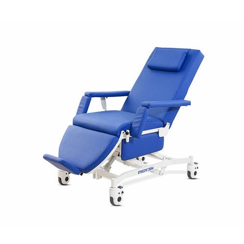 Poltrona per emodialisi elettrica - YA-DS-D06 - Zhangjiagang Medi Medical Equipment - a 4 sezioni / con rotelle / ad altezza regolabile