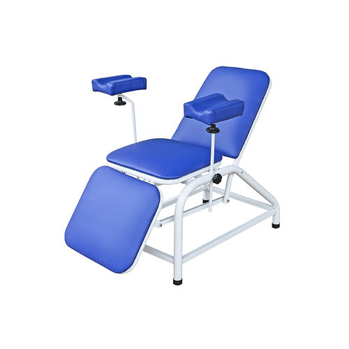Poltrona per prelievo di sangue manuale - YA-DS-M01 - Zhangjiagang Medi Medical Equipment - a 3 sezioni / ad altezza regolabile / ad altezza fissa