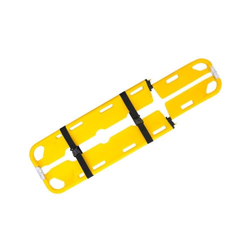 Barella a cucchiaio - YA-SC03 - Zhangjiagang Medi Medical Equipment - di emergenza / ripieghevole / a 2 sezioni