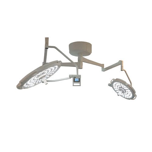 Lampada scialitica a soffitto - MK-D700500Z1 - Zhangjiagang Medi Medical Equipment - LED / 2 bracci / 220 V/50 Hz