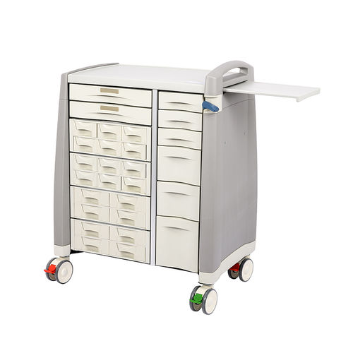 Carrello medico - MK-P26 - Zhangjiagang Medi Medical Equipment - per farmaci / per trattamenti / in alluminio