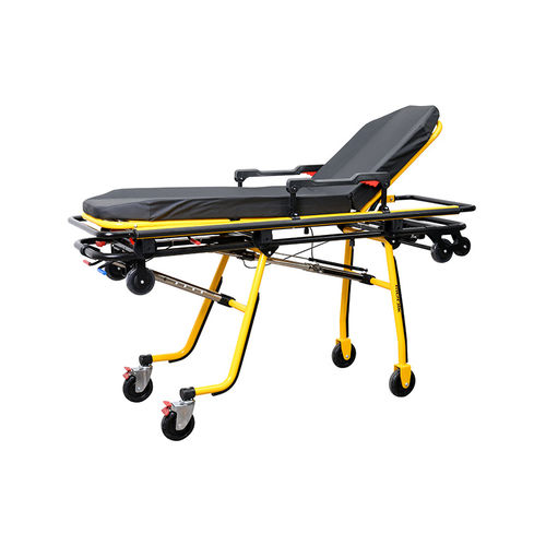 Barella per ambulanze - YA-AC02 - Zhangjiagang Medi Medical Equipment - pieghevole / ad altezza regolabile / in alluminio