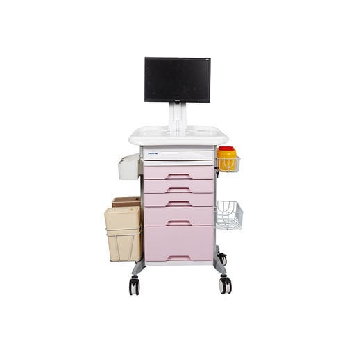 Carrello informatico con cassetti - MK-PC07 - Zhangjiagang Medi Medical Equipment