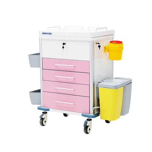 Carrello medico - MK-C08 - Zhangjiagang Medi Medical Equipment - per farmaci / di stoccaggio / in alluminio
