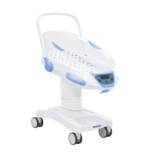 Culla pediatrica neonatale - MK-B01 - Zhangjiagang Medi Medical Equipment - ad altezza regolabile / Trendelenburg / con rotelle