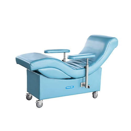 Poltrona per prelievo di sangue elettrica - YA-DS-D07 - Zhangjiagang Medi Medical Equipment - 3 sezioni / con poggiagambe / ad altezza fissa