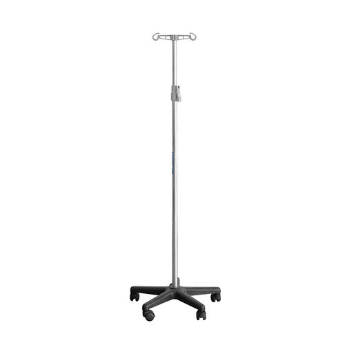 Asta portaflebo con rotelle - MK-IS01 - Zhangjiagang Medi Medical Equipment - 4 ganci / 2 ganci / telescopica