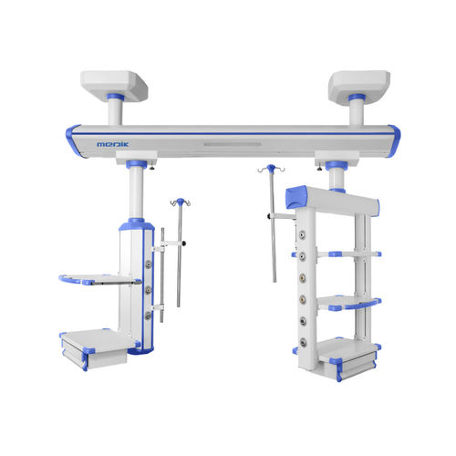 Trave tecnica a soffitto - MD-I2  - Zhangjiagang Medi Medical Equipment - per terapia intensiva / con ripiani