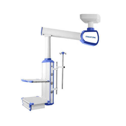 Braccio di distribuzione a soffitto - MD-S4  - Zhangjiagang Medi Medical Equipment - per terapia intensiva / ad altezza regolabile / con colonne