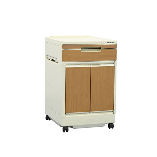 Comodino con rotelle - YA-B02 - Zhangjiagang Medi Medical Equipment - con cassetti
