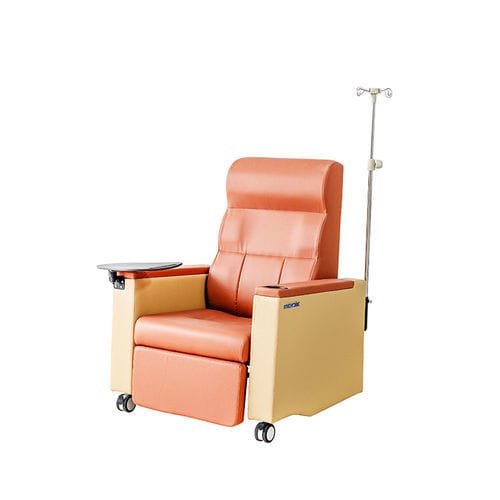 Poltrona per emodialisi manuale - YA-DS-M09 - Zhangjiagang Medi Medical Equipment - a 3 sezioni / con rotelle / ergonomica