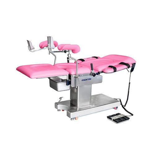 Poltrona per visita ginecologica - MC-D05 - Zhangjiagang Medi Medical Equipment - elettrica / a pedale / Trendelenburg