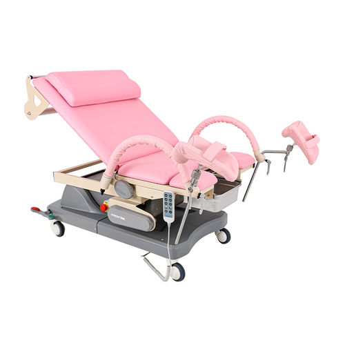 Lettino per visita ginecologica - YA-EC-U06 - Zhangjiagang Medi Medical Equipment - elettrico / ad altezza regolabile / con schienale regolabile