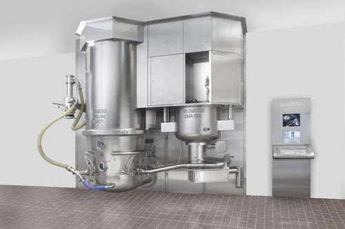 Granulatore umido - BFS and GMA - L.B. Bohle Maschinen und Verfahren GmbH - per l'industria farmaceutica / essiccatore / ad elevata azione di taglio