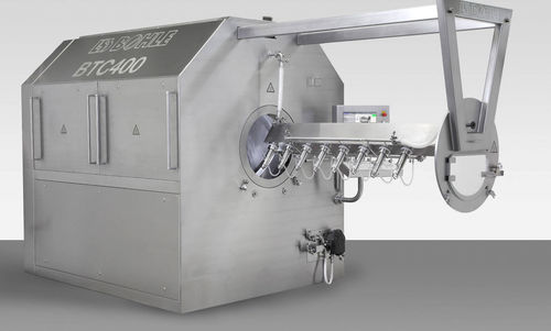 Sistema di rivestimento per compresse - BTC - L.B. Bohle Maschinen und Verfahren GmbH - con pellicola di plastica / a pavimento