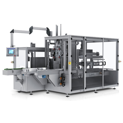 Sistema di confezionamento di casse - Fabrima - automatico / a pavimento / per scatole