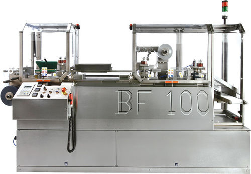 Macchina per imballaggi automatica - BF 100 - O.M.A.R. S.r.l. Pharmaceutical Blister Solution - orizzontale / a pavimento / in blister