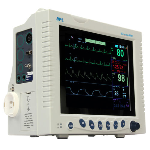 Monitor ECG per paziente - EXCELLO - BPL Medical Technologies - RESP / TEMP / PNI