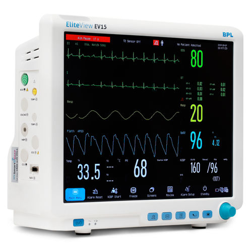 Monitor multiparametrico compatto - ELITEVIEW EV15 - BPL Medical Technologies - ECG / RESP / TEMP