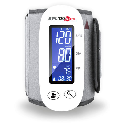 Sfigmomanometro elettronico automatico - 120/80 BT-02 - BPL Medical Technologies - oscillometrico / indossabile / con connessione wireless