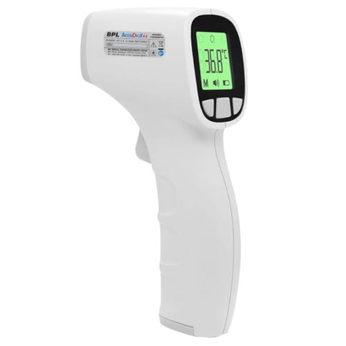Termometro medico - ACCUDIGIT F2 - BPL Medical Technologies - a infrarossi / frontale / senza contatto