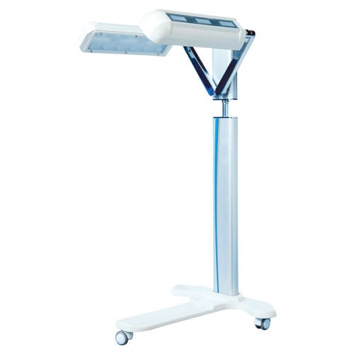 Lampada di fototerapia neonatale - BLOSSOM DUO - BPL Medical Technologies - con rotelle / luce blu