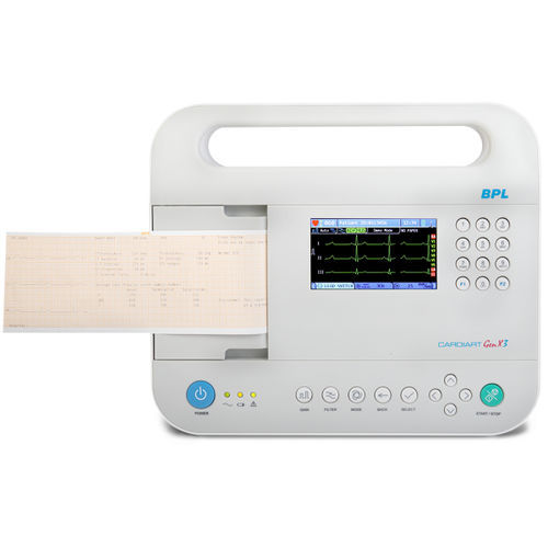 Elettrocardiografo da riposo - CARDIART GENX3 - BPL Medical Technologies - 3 canali / digitale / con stampante