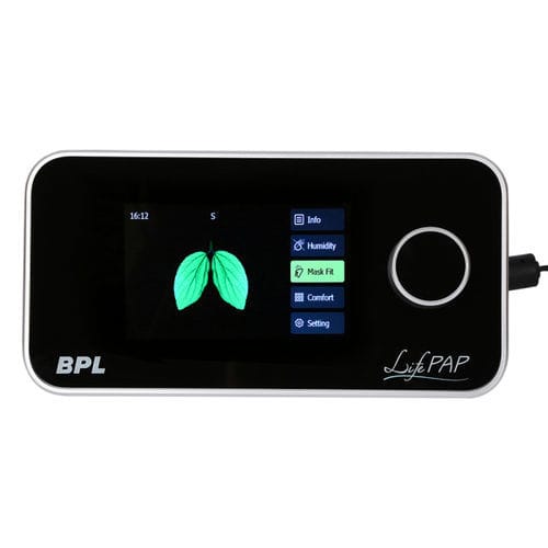 Macchina CPAP per cure domiciliari - LIFEPAP - BPL Medical Technologies - per terapia intensiva / per trattamento dell'apnea del sonno / BIPAP