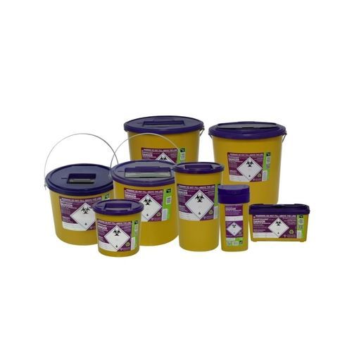 Contenitore per rifiuti - SHARPSGUARD® eco cyto - Daniels Healthcare - per movimentazione / sicuro
