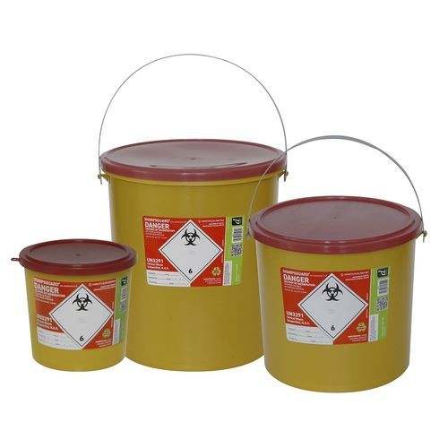 Contenitore per rifiuti - SHARPSGUARD® eco anatomical - Daniels Healthcare - per movimentazione / sicuro